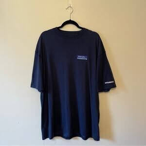 Rexel 2XL Sylvania Zorrel solid short sleeve t-shirt casual black blue